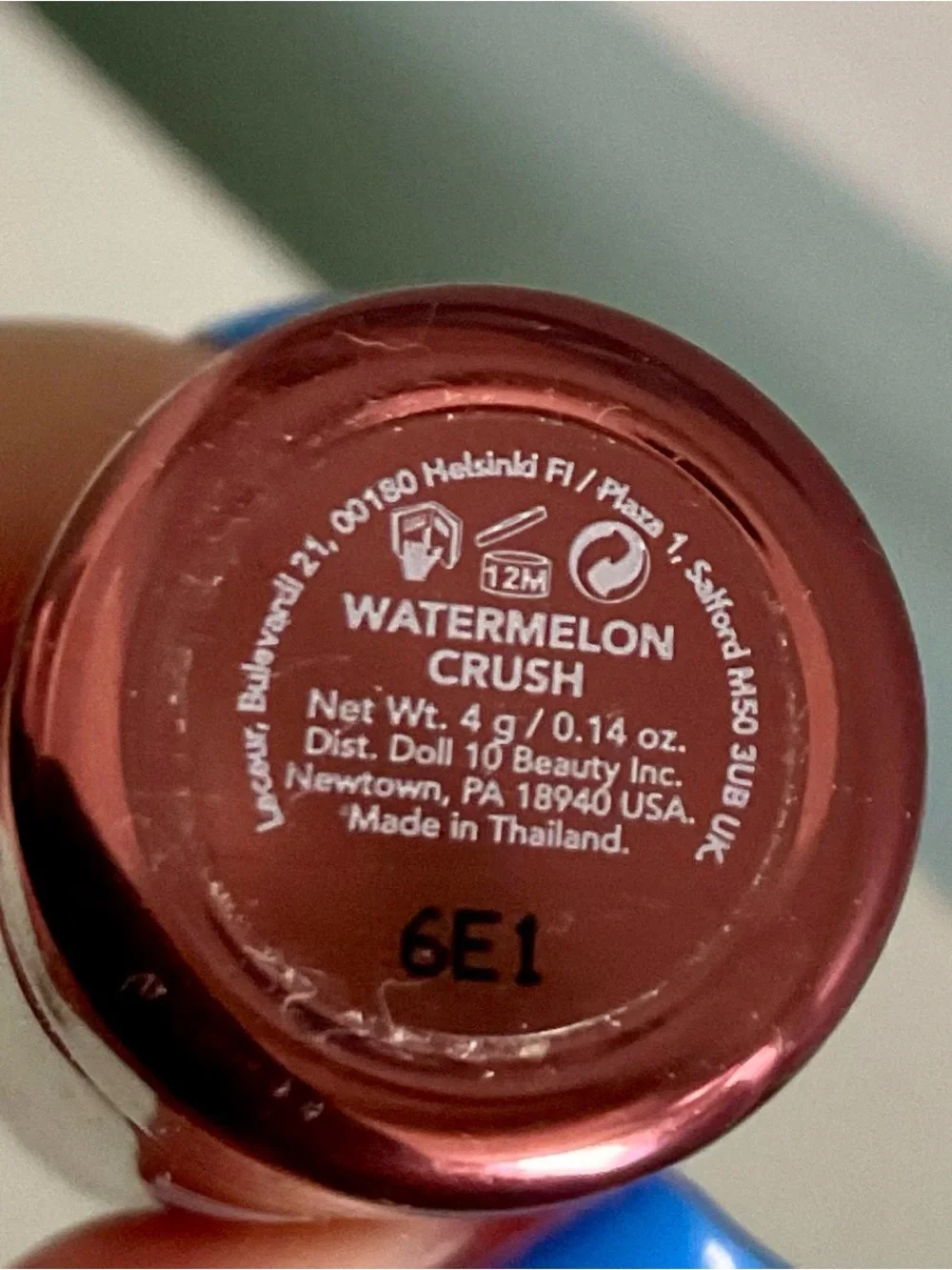 DOLL 10 PERFECT POUT BUTTER BALM LIP TINT - Watermelon Crush